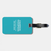 Étiquette À Bagage Les animaux du monde (Dos horizontal)