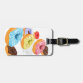 Étiquette À Bagage Les beignets (Devant horizontal)