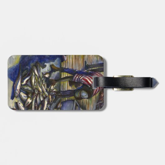 Étiquette À Bagage Les bénédictions de samedi, île de Harbour (Dos horizontal)