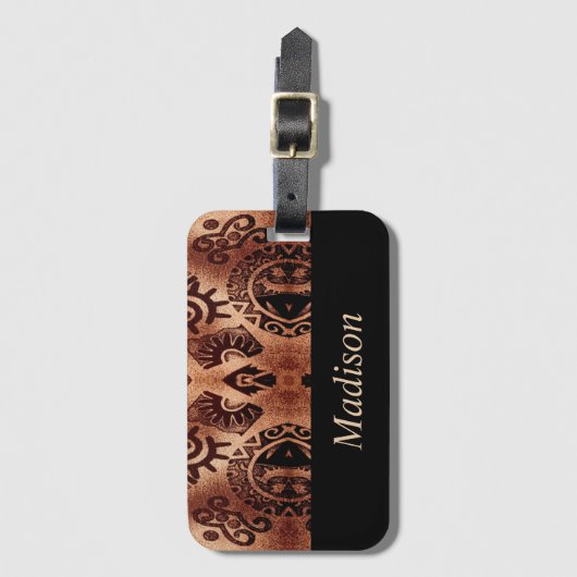 Étiquette À Bagage Les brevets éthiques de Brown (Devant Vertical)