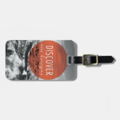 Étiquette À Bagage Les canyons | découvrent la citation de New (Devant horizontal)