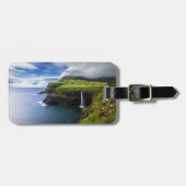 Étiquette À Bagage Les cascades | Îles Féroé, Danemark (Devant horizontal)