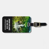 Étiquette À Bagage Les cascades | San Rafael Falls, Equateur (Devant horizontal)