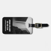 Étiquette À Bagage Les cascades | Skogafoss Cascade, Islande (Devant horizontal)