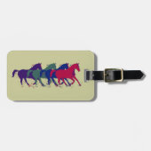 Étiquette À Bagage les + chevaux (Devant horizontal)