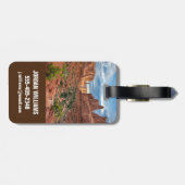 Étiquette À Bagage Les déserts | Parc national des Arches, Utah (Dos horizontal)