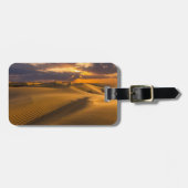 Étiquette À Bagage Les déserts | Paysage des dunes de sable (Devant horizontal)