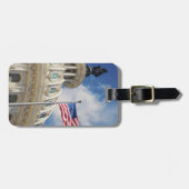 Étiquette À Bagage Les Etats-Unis, Colombie, Washington DC, bâtiment (Devant horizontal)