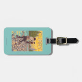 Étiquette À Bagage Les femmes pilotent la pêche - cari, Alaska (Devant horizontal)