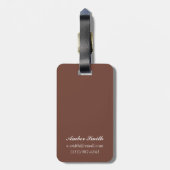 Étiquette À Bagage Les femmes pilotent la pêche - Pétersbourg, Alaska (Dos Vertical)