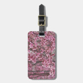 Étiquette À Bagage Les fleurs de cerisiers Sakura sont roses (Devant Vertical)