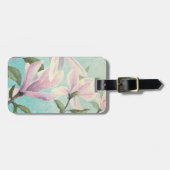 Étiquette À Bagage Les fleurs roses du Sud (Devant horizontal)