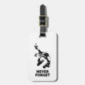 Étiquette À Bagage Les freins à vélo ne jamais oublier (Devant Vertical)