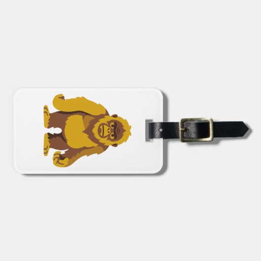 Étiquette À Bagage Les gens petits (Devant horizontal)