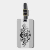 Étiquette À Bagage Les Goonies "Never Say Die" Pirate Ancre Badge (Devant Vertical)