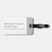 Étiquette À Bagage Les Goonies "Never Say Die" Pirate Ancre Badge (Dos horizontal)