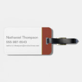 Étiquette À Bagage Les Goonies Pirate Ship Silhouette Graphique (Dos horizontal)