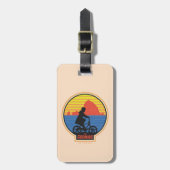 Étiquette À Bagage Les Goonies Retro Mikey équitation Vélo Graphique (Devant Vertical)