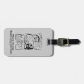 Étiquette À Bagage Les Grandes Aventures de Billy & Mandy - La Fin (Devant horizontal)