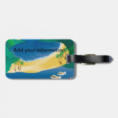 Étiquette À Bagage Les îles d'Aloha Hawaii (Dos horizontal)