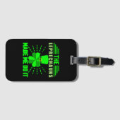 Étiquette À Bagage Les Leprechauns m'ont fait le faire (Devant Horizontal)