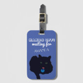 Étiquette À Bagage Les mains en l'air ! Étiquette de bagage en acryli (Devant Vertical)