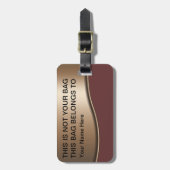 Étiquette À Bagage Les meilleures étiquettes de bagages (Devant Vertical)