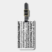 Étiquette À Bagage Les meilleurs cadeaux d'ergothérapie (Devant Vertical)