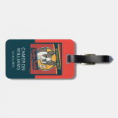 Étiquette À Bagage Les meilleurs soins Terrier de Boston (Dos horizontal)