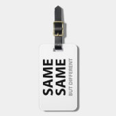 Étiquette À Bagage Les MÊMES MÊMES mais différent (Devant Vertical)