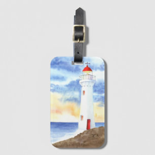 Étiquette À Bagage Les monts du phare nautique