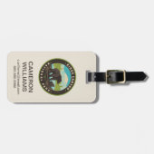 Étiquette À Bagage Les parcs nationaux du Kings Canyon (Devant horizontal)