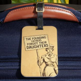 Étiquette À Bagage Les Pères Fondateurs de l'Art de la Manifestation 