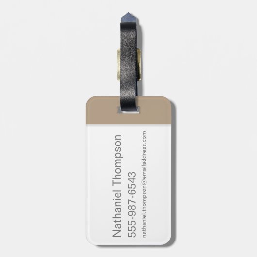 Étiquette À Bagage Les Pierrafeu | Fred Flintstone Dancing (Dos Vertical)