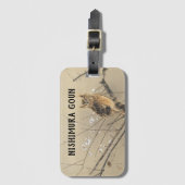 Étiquette À Bagage Les premières fleurs de prune par Nishimura Goun,  (Devant Vertical)