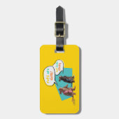 Étiquette À Bagage Les Rats Sont Mignons Mais Plutôt Stinky (Devant Vertical)