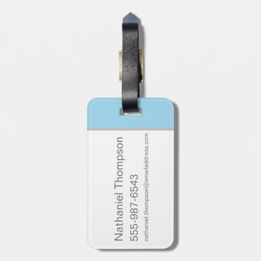 Étiquette À Bagage Les rires rétro de LOONEY TUNES™| ROAD RUNNER™ (Dos Vertical)