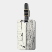 Étiquette À Bagage Les tests de planeur de Wright Brothers (Devant Vertical)