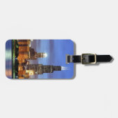 Étiquette À Bagage Les toits de Chicago du Planétarium Adler (Devant horizontal)