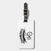 Étiquette À Bagage Les vélos sont la liberté (Devant Vertical)