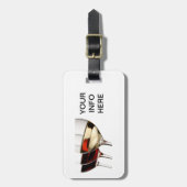 ÉTIQUETTE À BAGAGE LES VINS AMOUREUX LE BAGAGAGE (Devant Vertical)