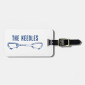 Étiquette À Bagage L'Escalade des aiguilles (Devant horizontal)