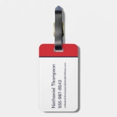 Étiquette À Bagage L'espace extra-atmosphérique de Krypto vers la mét (Dos Vertical)