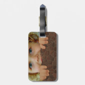 Étiquette À Bagage L'étiquette customisée de bagage ajoutent votre (Dos Vertical)