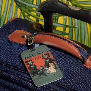 Étiquette À Bagage L'étiquette de bagage Les Trois Ours