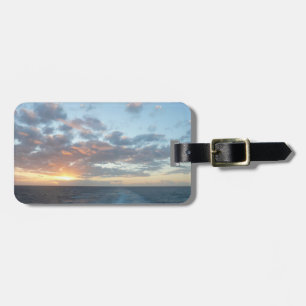 Étiquette À Bagage Lever du soleil sur Sea I Pastel Seascape