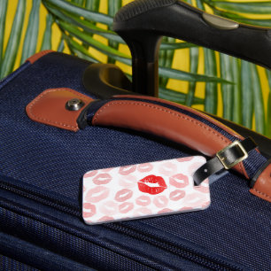 Étiquette À Bagage Lèvres en bâton