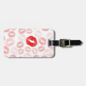 Étiquette À Bagage Lèvres en bâton (Devant horizontal)