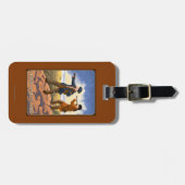 Étiquette À Bagage Lewis et Clark explorant l'ouest (Devant horizontal)