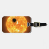 Étiquette À Bagage L'Exoplanet Wasp-107b Est Un Géant De Gaz (Devant horizontal)